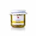 Piparras /Guindillas, mild hot peppers in wine vinegar, Navarrico - 300g - Glass