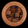 Lakridskonfekt Lakrids, Chokolade, Mokka, Konfekt mit Lakritz, Schokolade und Kaffee, Hattesens Konfektfabrik - 125 g - Packung