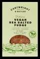 Vegan Sea Salt Fudge, soft caramel, vegan with sea salt, Cartwright and Butler - 175g - pack