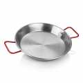 deBUYER Viva Espana paella pan, red handles, 36cm (5026.36N) - 1 pc - Bag