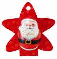 Santa Claus Decoration, Display, Weihnachtsmann Milchschokoladen-Aufhänger, Display, Caffarel - 48 x 10 g - Display