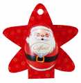 Kerstman Decoratie, Display, Kerstman Melkchocolade Hanger, Display, Caffarel - 48*10g - scherm