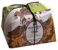 Pastis de llevat tradicional amb festucs, Panettone Crema al Pistacchio incarto a mano, Cova - 1.000 g - Peca