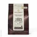 Cokelat hitam Callebaut - Luar Biasa, Callets, 57,9% kakao 2815 - 2,5kg - tas