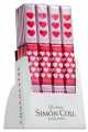 Chocolatira Corazones, display, chocolate bars hearts, display, Simon Coll - 24*3*18g - screen