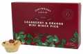Cranberry and Orange Mini Mince Pies, Cranberry and Orange Mini Pies, Cartwright and Butler - 115g - pack