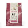 Ruby - Rosa sjokolade (47,3%), Callets Couverture, Callebaut RB1 - 2,5 kg - bag