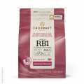 Ruby - pink chocolate, 47.3% cocoa, Callets Couverture, Callebaut - 2.5 kg - bag