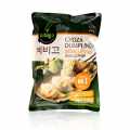 Wonton - Gyoza Kyckling och Gronsaksdumpling (Dim Sum), Bibigo - 600 g - vaska