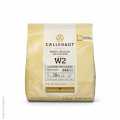 Callebaut Vit Choklad (28%), Callets (W2-E0-D94) - 400 g - vaska