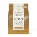 Callebaut GOLD chocolate, with caramel note, callets, 30.4% cocoa - 2.5 kg - bag