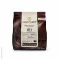 Callebaut Dark Chocolate (54.5%), Callets Couverture (811-E0-D94) - 400 g - bag