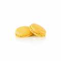 Macarons halvor gula, ofyllda, Ø3,5cm - 921g, 384 stycken - Kartong