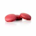 Macarons halves red currant, unfilled, approx. Ø 3.5cm (70238) - 1.34 kg, 384 pcs - Cardboard