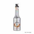 Mix de piure de fructe Monin - piersici, cu turnator - 1 litru - Sticla PE