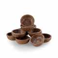 Mini dessert tartlets, round, Ø 3.8cm, H 1.8cm, chocolate shortcrust pastry - 1.19 kg, 270 pcs - carton