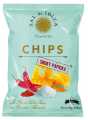 Chips Smoky Paprika, Potato chips with smoked paprika, Sal de Ibiza - 45g - Piece