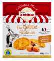 Galettes pur beurre avec caramel au beurre sale, shortbread from Brittany with salted caramel, La Trinitaine - 150g - pack