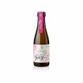 Sparkling Juicy Tea Rose - Darjeeling Tea - Rhubarb, van Nahmen, ORGANIC - 200ml - Bottle