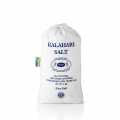 Sal Cristal de Prata do Kalahari, fino - 2kg - Bolsa de pano