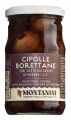 Cipolle borettane ne Aceto balsamico di Modena IGP, qepe Borrettane ne uthull balsamike, Montanini - 300 gr - Xhami