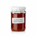 Shallot and Red Pepper Chutney, with shallots and peppers - 300g - Glass