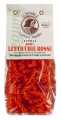 Testoviny Lenticchie rosse, fusilli, cervena cocka fusilli, Lorenzo il Magnifico - 250 g - Taska