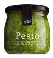 PESTO - amb alfabrega genovesa DOP, Pesto genoves amb alfabrega DOP, Viani - 180 g - Vidre