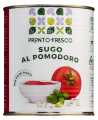 Sugo al pomodoro, Tomatensauce, Greci Prontofresco - 800 g - Dose