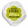 Piccolo fiore di Bufala Pistacchio, soft cheese made from buffalo milk + pistachios, Latteria Perenzin - 250 g - Piece