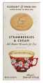 Elegante en Engelse Strawberries + Cream, zandkoekkoekjes met aardbeien en room, Millerund039;s - 140g - pak