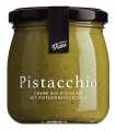 Crema al Pistacchio con Granella, zoete pistachecrème met pistachestukjes, Viani - 200 gr - Glas