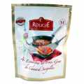 Foie gras de canard, 4 tranches denviron 45g, de Rougie - 180g, 4 x 45g - sac