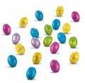 Ovicini coloranti, sfusi, chocolate eggs assorted colors, loose, caffarel - 1,000 g - kg