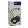 Creme de coco, 24% de gordura, Kara - 1 litro - Pacote Tetra