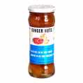 Gembernoten, gekonfijt, op siroop, van Mee Chun - 500 g - Glas