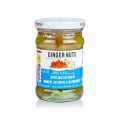 Gembernoten, gekonfijt, op siroop, van Mee Chun - 250 gr - Glas