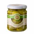 Pickled artichokes - Carciofini sott`olio, in olive oil, Venturino - 180 g - Glass