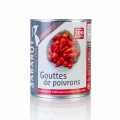 Red pepper drops, sweety drops, Gouttes de Poivron - 793 g - can