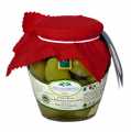 Green giant olives, with core, Bella di Cerignola, in Lake - 300 g - Glass