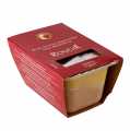 Bloc de fetge d`oca, amb trossos, foie gras, trapezi, semiconservat, rougie - 500 g - Carcassa de PE