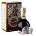 Aceto Balsamico Tradizionale DOP Affinato, 12 anni, confezione regalo, Malpighi - 100 ml - Bottiglia