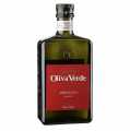 Minyak zaitun extra virgin, Oliva Verde, Arbequina, label merah - 500ml - Botol