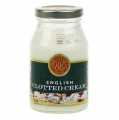 English clotted cream, firm cream, 55% fat - 170 g - Glass