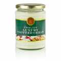 English clotted cream, firm cream, 55% fat - 454 g - Glass