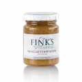 Wijngaard perzik fruit verspreid, met lavendel Fink`s delicatessen - 110 g - glas