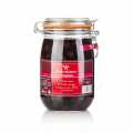 Griottines Original, semi-edged. Sour cherries without core, without stem, in liqueur, 15% vol. - 1 l - Glass