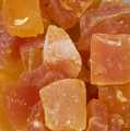 Papaya chunks, large pieces, dried, sugared, sulfurized - 1 kg - bag