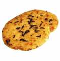 Biscuiti de orez - Bin Bin Rice Crackers, Ø aprox 7cm, asezonati cu alge marine si sos de soia - 135 g - sac