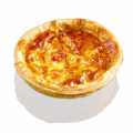 Quiches Lorraine au jambon et comte, Ø12cm, Delifrance - 3,6 kg, 18 pieces - Papier carton